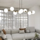 Lampa wisząca GRAVITY 8 BL OPAL 1241/8 EMIBIG
