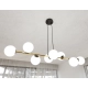 Lampa wisząca GRAVITY 8 BL OPAL 1241/8 EMIBIG