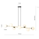 Lampa wisząca GRAVITY 8 BL OPAL 1241/8 EMIBIG