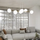 Lampa wisząca GRAVITY 6 WH GOLD 1242/6 EMIBIG