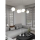 Lampa wisząca GRAVITY 6 WH GOLD 1242/6 EMIBIG