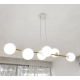 Lampa wisząca GRAVITY 6 WH GOLD 1242/6 EMIBIG