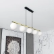 Lampa wisząca ALLORA 5 BL OPAL 1254/5 EMIBIG