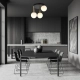 Lampa sufitowa  DOLCE 3 BL OPAL 1260/3 EMIBIG