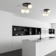 Lampa sufitowa  DOLCE 3 BL OPAL 1260/3 EMIBIG