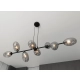 Lampa wisząca PANDORA 8 BL GRAFIT 1263/8 EMIBIG