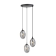 Lampa wisząca ASTRAL 3 BL PREMIUM GRAFIT 1266/3PREM EMIBIG
