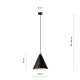 Lampa wisząca REBEL 1 BLACK/GOLD 1271/1 EMIBIG