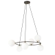 Lampa wisząca AZURA 6 BL OPAL 1295/6 EMIBIG