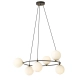 Lampa wisząca AZURA 6 BL OPAL 1295/6 EMIBIG