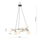 Lampa wisząca AZURA 6 BL OPAL 1295/6 EMIBIG