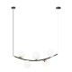 Lampa wisząca RITZ 5 BL OPAL 1298/5 EMIBIG
