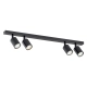 Lampa sufitowa FLASH 4 BLACK 1312/4 EMIBIG