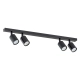 Lampa sufitowa FLASH 4 BLACK 1312/4 EMIBIG