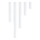 Lampa sufitowa TECNO 1L WHITE 1317/1L EMIBIG