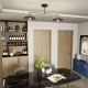 Żyrandol SPIRIT 1 BLACK 1320/1 EMIBIG