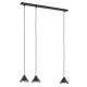 Lampa wisząca ELIT 3 BLACK 1330/3 EMIBIG