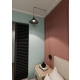 Lampa wisząca ABRAMO 1 BLACK 160/1 EMIBIG