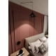 Lampa wisząca ABRAMO 1 BLACK 160/1 EMIBIG