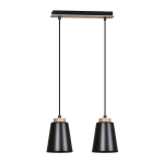 Lampa wisząca BOLERO 2 BLACK 442/2 EMIBIG