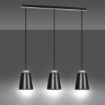 Lampa wisząca BOLERO 3 BLACK 442/3 EMIBIG