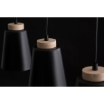 Lampa wisząca BOLERO 3 BLACK 442/3 EMIBIG