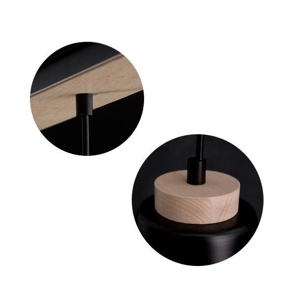 Lampa wisząca BOLERO 2 BLACK 442/2 EMIBIG