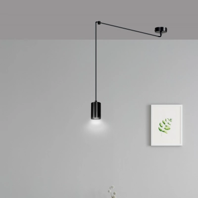 Lampa wisząca  TRAKER 1 BL/BLACK 524/1 EMIBIG