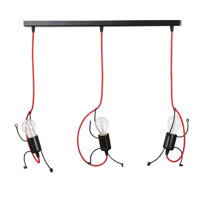 Lampa wisząca BOBI 3 BLACK 537/3 EMIBIG