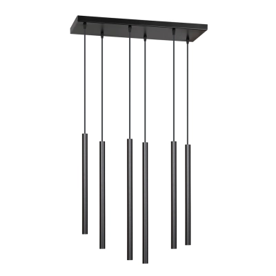 Lampa wisząca  SELTER 6 BLACK 552/6 EMIBIG