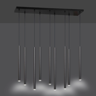 Lampa wisząca  SELTER 9 BLACK 552/9 EMIBIG