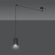 Lampa wisząca  TRAKER 1 BL/BLACK 524/1 EMIBIG