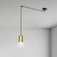 Lampa wisząca  TRAKER 1 BL/GOLD 526/1 EMIBIG