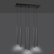 Lampa wisząca  SELTER 6 BLACK 552/6 EMIBIG