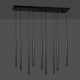 Lampa wisząca  SELTER 9 BLACK 552/9 EMIBIG