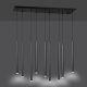Lampa wisząca  SELTER 9 BLACK 552/9 EMIBIG