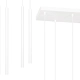 Lampa wisząca  SELTER 6 WHITE 553/6 EMIBIG