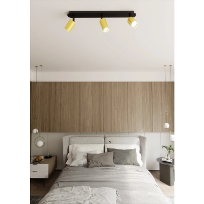 Lampa sufitowa  ZEN 3 BLACK 622/3 EMIBIG