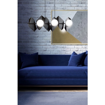 Lampa wisząca  DRIFTON 6 BLACK 636/6 EMIBIG