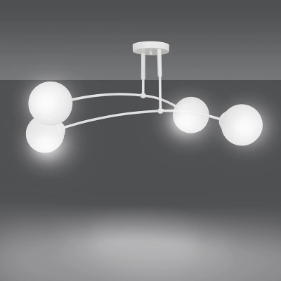 Lampa sufitowa  PREGOS 4 WHITE 671/4 EMIBIG