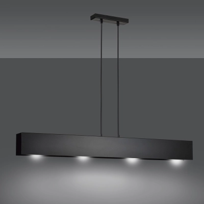 Lampa wisząca GENTOR 4 BLACK 672/4 EMIBIG