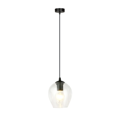 Lampa wisząca  ISTAR 1 BL TRANSPARENT 679/1 EMIBIG