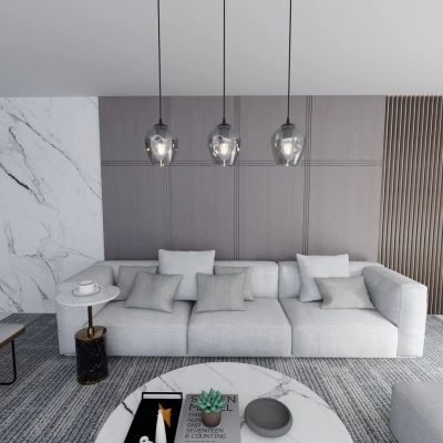 Lampa wisząca  ISTAR 3 BL GRAFIT 680/3 EMIBIG