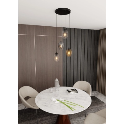 Lampa wisząca  ISTAR 4 BL PREMIUM MIX 682/4PREM EMIBIG