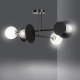 Lampa sufitowa  MINERVA 4 BLACK 612/4 EMIBIG