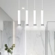 Lampa wisząca  KIBO 4 WH/CHROME 641/4 EMIBIG