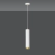 Lampa wisząca  KIBO 1 WH/GOLD 642/1 EMIBIG