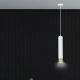 Lampa wisząca  KIBO 1 WH/GOLD 642/1 EMIBIG