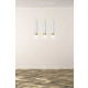 Lampa wisząca  KIBO 3 WH/GOLD 642/3 EMIBIG