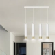 Lampa wisząca  KIBO 4 WH/GOLD 642/4 EMIBIG